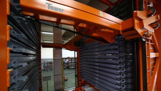 LogiTower – sklad pre plechy a dlhé profily